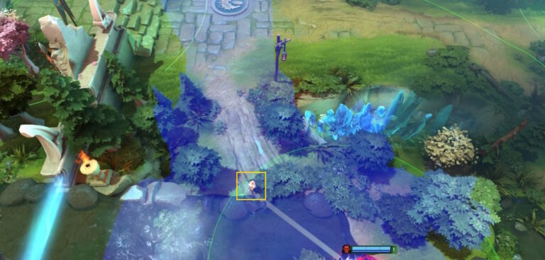 Пример актуальной точки для варда в патче 7.40c