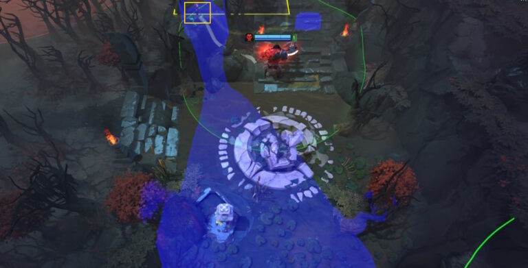 Пример актуальной точки для варда в патче 7.40c